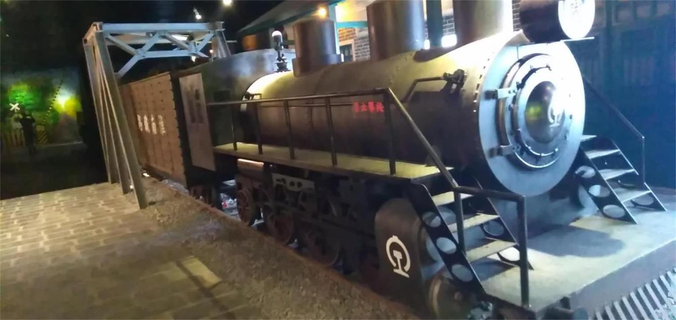 文山蒸汽火车模型