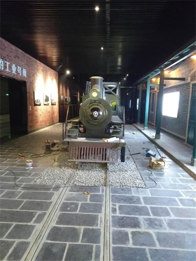文山蒸汽火车模型